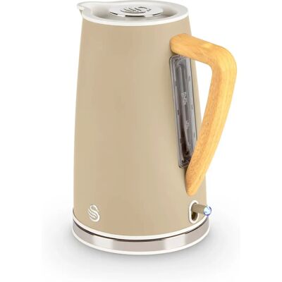 Swan Nordic Oatmeal 1.7L Cordless Kettle - Appliance Swan Nordic Oatmeal 1.7L Cordless Kettle - Appliance