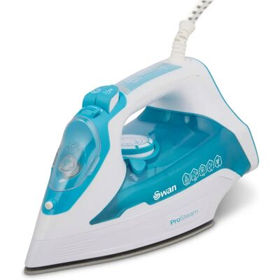 Swan Ceramic Soleplate 3000W Steam Iron - Steam Iron Swan Ceramic Soleplate 3000W Steam Iron - Steam Iron