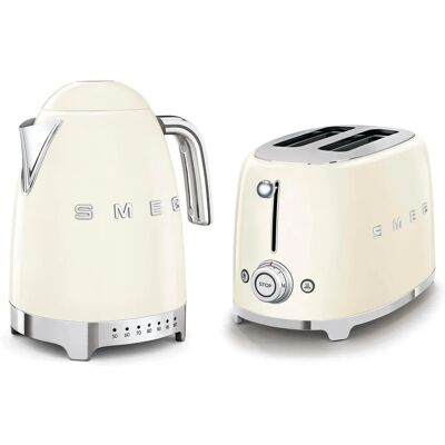 Smeg - TSF01CRUK - Cream - 2-Slice - Toaster Smeg - TSF01CRUK - Cream - 2-Slice - Toaster