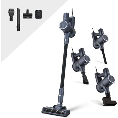 Tower T513007 Stick Vacuum - HEPA Dust Bag - 600 W - Black, Silver - Floor Cleaner Tower T513007 Stick Vacuum - HEPA Dust Bag - 600 W - Black, Silver - Floor Cleaner