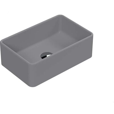 Nuie Modern Rectangular Vessel Sink - Bathroom Basin Nuie Modern Rectangular Vessel Sink - Bathroom Basin