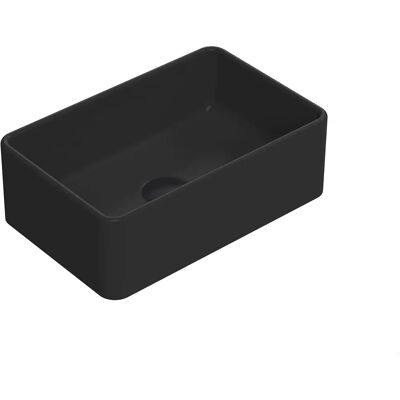 Nuie Vessel 365mm Rectangular Sit-On Countertop Basin - Bathroom Nuie Vessel 365mm Rectangular Sit-On Countertop Basin - Bathroom