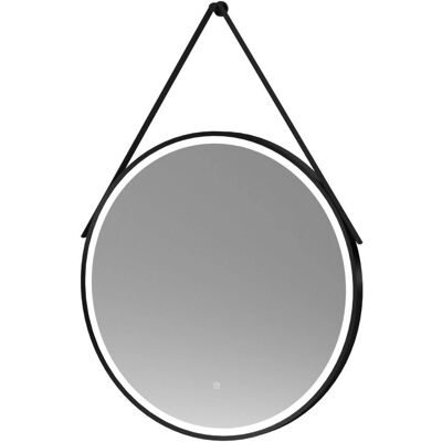 Royal Bathrooms - Round LED Mirror - Black - 800mm - Mirror Royal Bathrooms - Round LED Mirror - Black - 800mm - Mirror