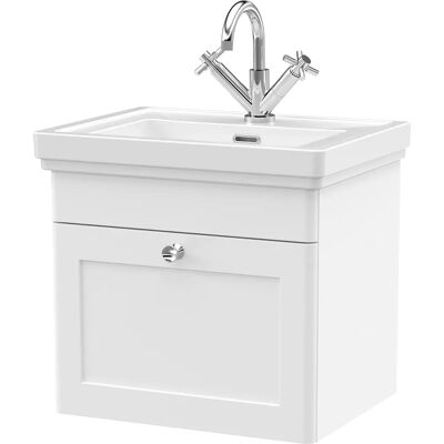 Premier - Classique - 500mm - Satin White - Vanity Unit Premier - Classique - 500mm - Satin White - Vanity Unit