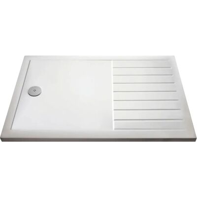 Balterley - Premium Walk-In Shower Tray - Size 1600x800 - White - Shower Tray Balterley - Premium Walk-In Shower Tray - Size 1600x800 - White - Shower Tray