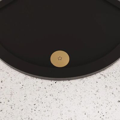 Balterley - 90mm Fast Flow Shower Tray Waste Trap - Brushed Brass Balterley - 90mm Fast Flow Shower Tray Waste Trap - Brushed Brass