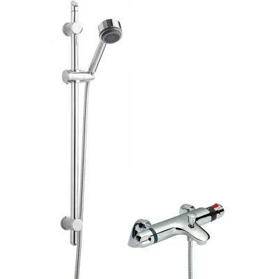 Balterley - Thermostatic Bath Shower Mixer - Chrome - Faucet Balterley - Thermostatic Bath Shower Mixer - Chrome - Faucet