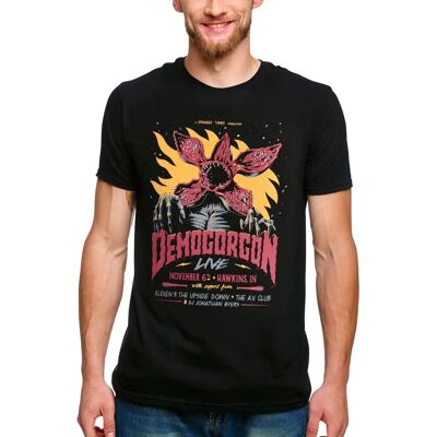 Heroes Inc Stranger Things T-shirt Rouge à Manches Courtes - Publicité Heroes Inc Stranger Things T-shirt Rouge à Manches Courtes - Publicité