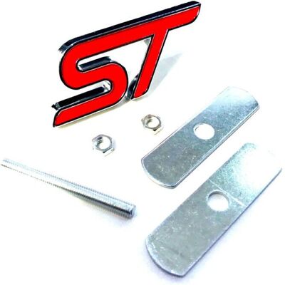 Ford - ST - Chrome - Metal - Grille badge Ford - ST - Chrome - Metal - Grille badge