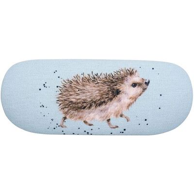 Etui à lunettes hérisson de Wrendale Designs - Bleu, coton recyclé - Publicité Etui à lunettes hérisson de Wrendale Designs - Bleu, coton recyclé - Publicité