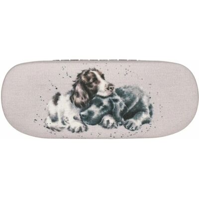 Étui à lunettes pour chiens Wrendale Designs Growing Old Together - Protection et Lingette incluse - Publicité Étui à lunettes pour chiens Wrendale Designs Growing Old Together - Protection et Lingette incluse - Publicité