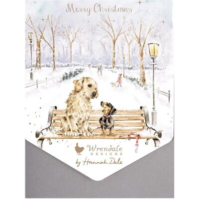 Wrendale Designs - Winter Walks - 8 cartes - Enveloppes incluses - Carte de vœux - Publicité Wrendale Designs - Winter Walks - 8 cartes - Enveloppes incluses - Carte de vœux - Publicité