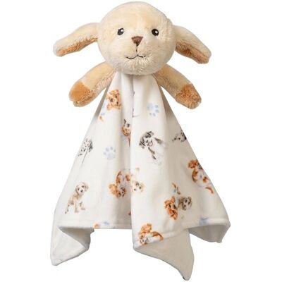 Wrendale Designs Little Paws Labrador Plush Comforter - Plush comforter for babies Wrendale Designs Little Paws Labrador Plush Comforter - Plush comforter for babies