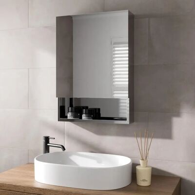 Vale Designs - Stahl - Stainless Steel - Bathroom Cabinet Vale Designs - Stahl - Stainless Steel - Bathroom Cabinet
