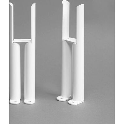 Park Lane - White Legs - Double Bar - Radiator Leg Park Lane - White Legs - Double Bar - Radiator Leg