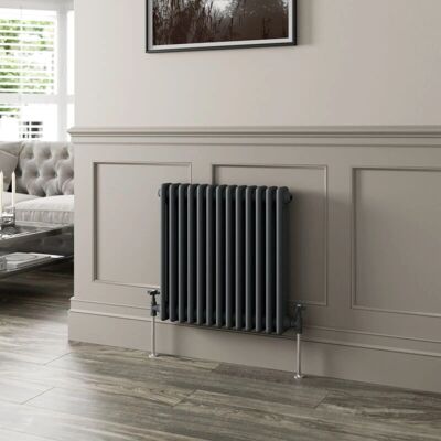 Park Lane - Traditional Colosseum - Anthracite - 600x605mm - Radiator Park Lane - Traditional Colosseum - Anthracite - 600x605mm - Radiator