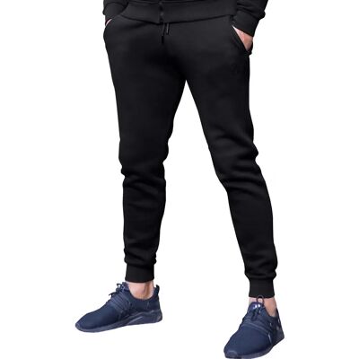 Enzo Black Slim Joggers - Joggers Enzo Black Slim Joggers - Joggers
