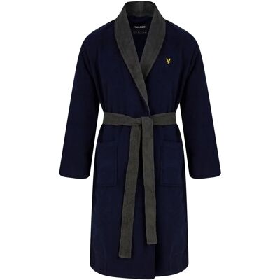Lyle & Scott Herren Frottier-Bademantel - Größe: 44/Regular - Bademantel Lyle & Scott Herren Frottier-Bademantel - Größe: 44/Regular - Bademantel