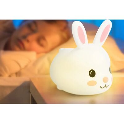 Kidoola - Bunny Night Light - 6 Colour - Touch - Night Light Kidoola - Bunny Night Light - 6 Colour - Touch - Night Light