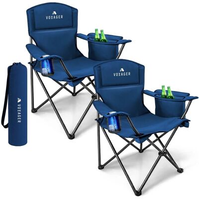 Keplin - Voyager - Steel Frame - Blue - Camping Chair Keplin - Voyager - Steel Frame - Blue - Camping Chair