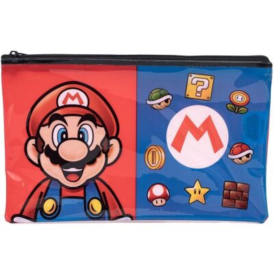 Trousse à Crayons Nintendo Super Mario - Papeterie pop culture - Publicité Trousse à Crayons Nintendo Super Mario - Papeterie pop culture - Publicité