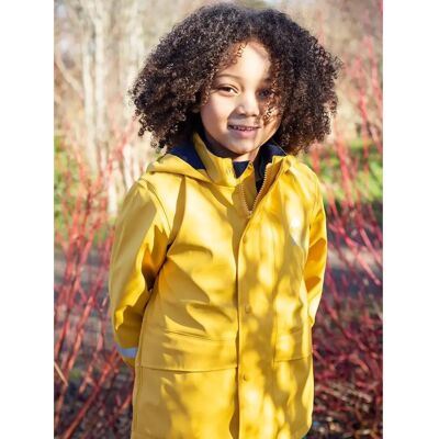 Frugi Bumblebee Puddle Buster Waterproof Coat - Waterproof Coat Frugi Bumblebee Puddle Buster Waterproof Coat - Waterproof Coat