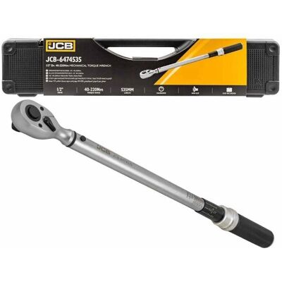 Klucz dynamometryczny JCB - 1/2" 40-220 Nm Klucz dynamometryczny JCB - 1/2" 40-220 Nm