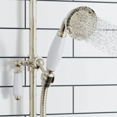 Enki - E23 - Gold - Solid Brass - Handheld Shower Head Enki - E23 - Gold - Solid Brass - Handheld Shower Head