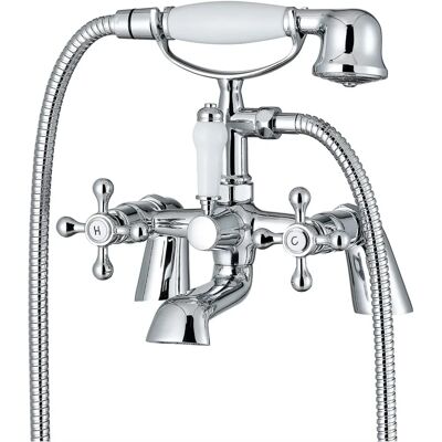 Enki - BBT0257 - Chrome - Bath Shower Mixer Tap Enki - BBT0257 - Chrome - Bath Shower Mixer Tap