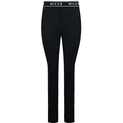 Nicce Zwart/Wit Dames Leggings - Model 1630 K026 0001 - Sportief & Comfortabel Nicce Zwart/Wit Dames Leggings - Model 1630 K026 0001 - Sportief & Comfortabel