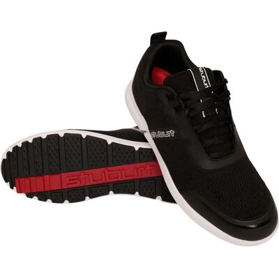 Zapato híbrido de lluvia negro Stuburt XP Casual transpirable y cómodo Zapato híbrido de lluvia negro Stuburt XP Casual transpirable y cómodo