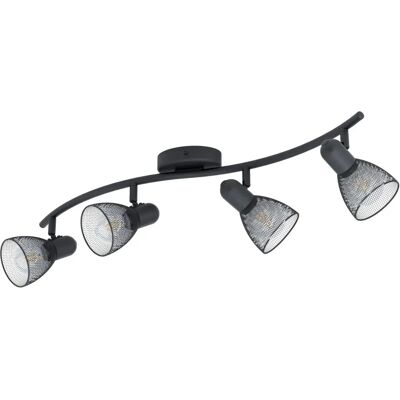 UNKNOWN - Loops Flush Ceiling 4 Spot Light - Black - Ceiling light UNKNOWN - Loops Flush Ceiling 4 Spot Light - Black - Ceiling light