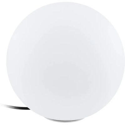 Loops White Garden Ball Light - IP65 Outdoor Globe - 300mm Loops White Garden Ball Light - IP65 Outdoor Globe - 300mm