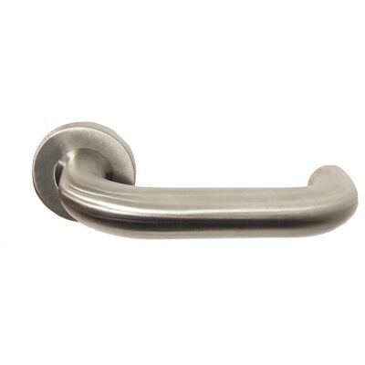 Loops - PAIR 22mm Round Bar Safety Handle - Satin Steel - Safety Handle Loops - PAIR 22mm Round Bar Safety Handle - Satin Steel - Safety Handle