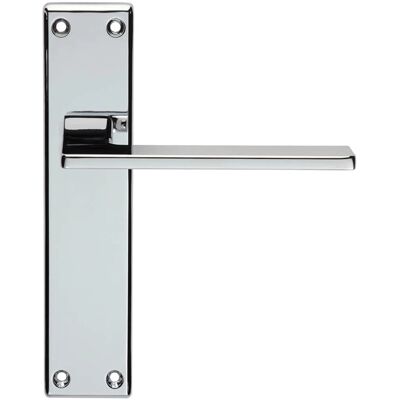 Unknown - Flat Lever 180x40 - Polished Chrome Unknown - Flat Lever 180x40 - Polished Chrome