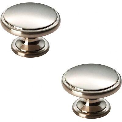 Unknown - Loops - 38.5mm - Satin Nickel - Cabinet Handle Unknown - Loops - 38.5mm - Satin Nickel - Cabinet Handle