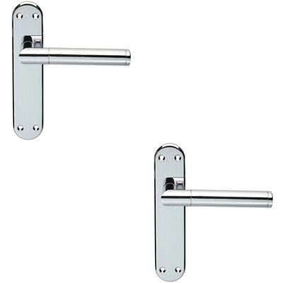 Loops - 2x Round Bar Lever - 180x40mm - Door Handle Loops - 2x Round Bar Lever - 180x40mm - Door Handle