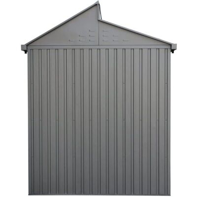 EZOOZA - Casetta in Alluminio Alu 8'x6' Duramax 263 x 182 x 230,5 cm Grigio - Casetta da giardino EZOOZA - Casetta in Alluminio Alu 8'x6' Duramax 263 x 182 x 230,5 cm Grigio - Casetta da giardino