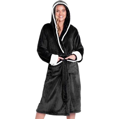 CityComfort Peignoir pour femmes charbon - Peignoir - Publicité CityComfort Peignoir pour femmes charbon - Peignoir - Publicité