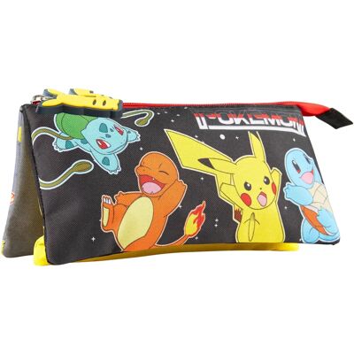 Estojo de Lápis Pokémon Pikachu - Material Escolar para Meninos Estojo de Lápis Pokémon Pikachu - Material Escolar para Meninos