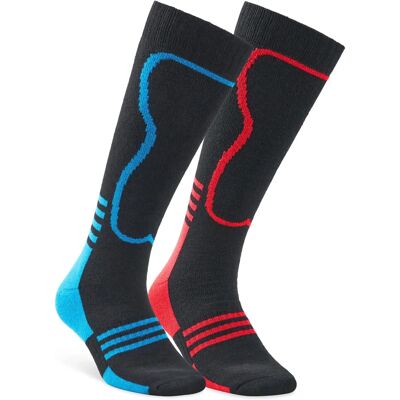 CityComfort Ski Socks Pack Of 2 - Ski Socks CityComfort Ski Socks Pack Of 2 - Ski Socks