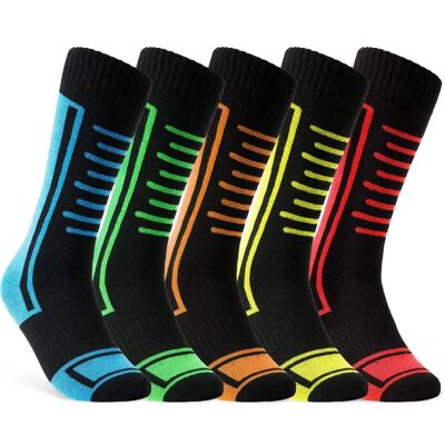 CityComfort Chaussettes de Ski Pack de 5 - Publicité CityComfort Chaussettes de Ski Pack de 5 - Publicité