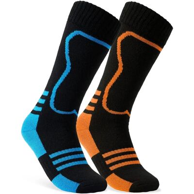 Chaussettes de Ski pour Garçons CityComfort - Légères, Respirantes, Pack de 2 - Publicité Chaussettes de Ski pour Garçons CityComfort - Légères, Respirantes, Pack de 2 - Publicité
