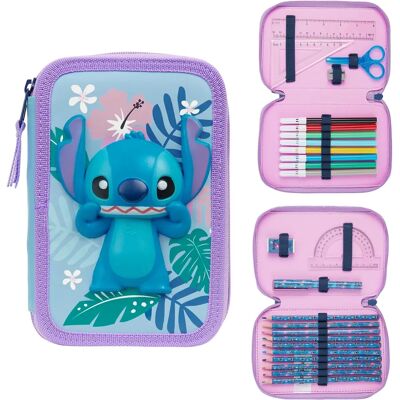 Estojo de lápis em espuma Disney Stitch - Material escolar Estojo de lápis em espuma Disney Stitch - Material escolar