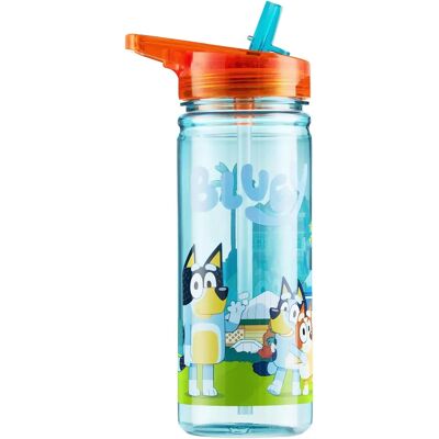 Modelo Bluey 580ml Garrafa de água Ecozen com canudo Modelo Bluey 580ml Garrafa de água Ecozen com canudo