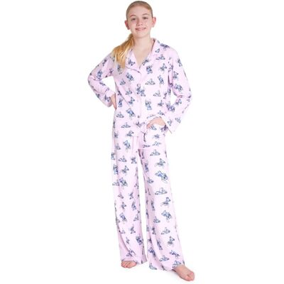 Conjunto de Pijamas Disney Stitch de Manga Longa - Crianças Conjunto de Pijamas Disney Stitch de Manga Longa - Crianças
