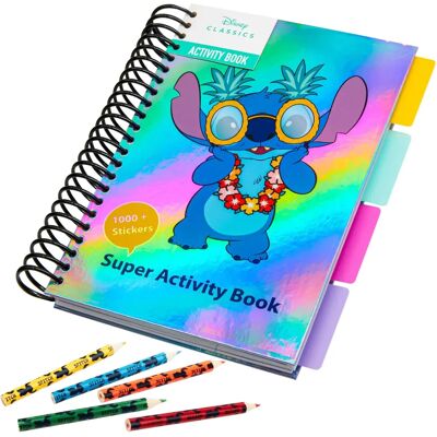 Livro de Figurinhas Disney Stitch - Mais de 1000 Figurinhas para Crianças Livro de Figurinhas Disney Stitch - Mais de 1000 Figurinhas para Crianças