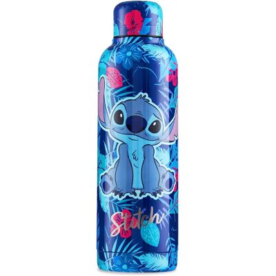 Garrafa de água isolada Disney Stitch de 515 ml - Aço inoxidável Garrafa de água isolada Disney Stitch de 515 ml - Aço inoxidável