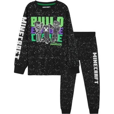 Minecraft Boys Loungewear Set - Long Sleeve - Kids & Teen Minecraft Boys Loungewear Set - Long Sleeve - Kids & Teen