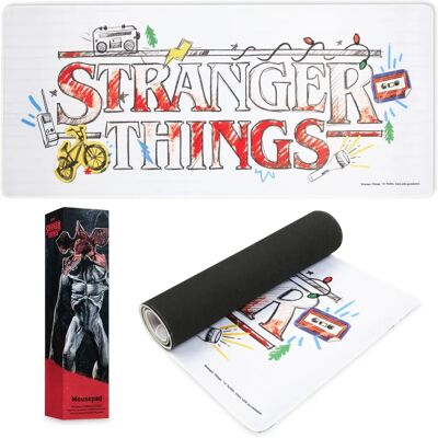 Stranger Things Large Mouse Pad - Mouse Mat for Gaming & Work Stranger Things Large Mouse Pad - Mouse Mat for Gaming & Work
